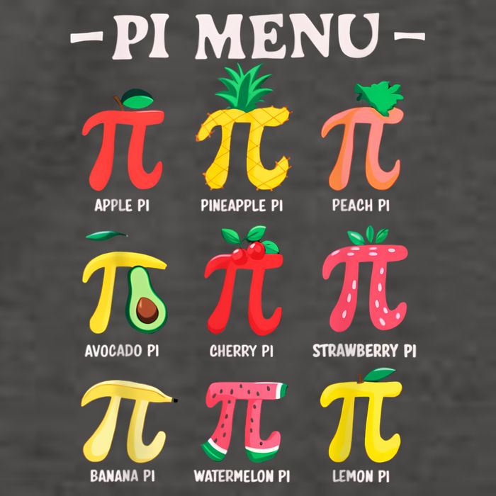 Pie Menu Funny Pi Day Pi 3.14 Math Teacher PI Symbol Pie Pun Vector Backpack