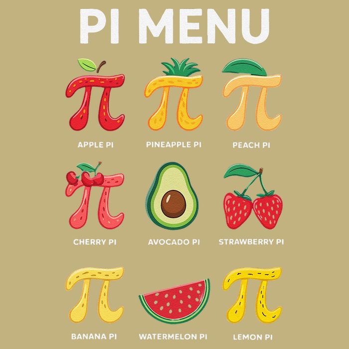 Pie Menu Funny Pi Day 3 Mousepad