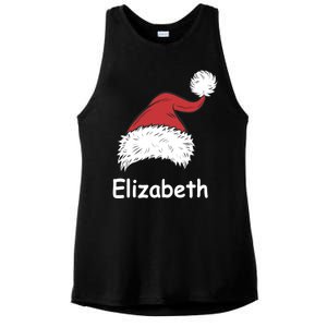 Personalized Matching Family Christmas Custom Ladies PosiCharge Tri-Blend Wicking Tank