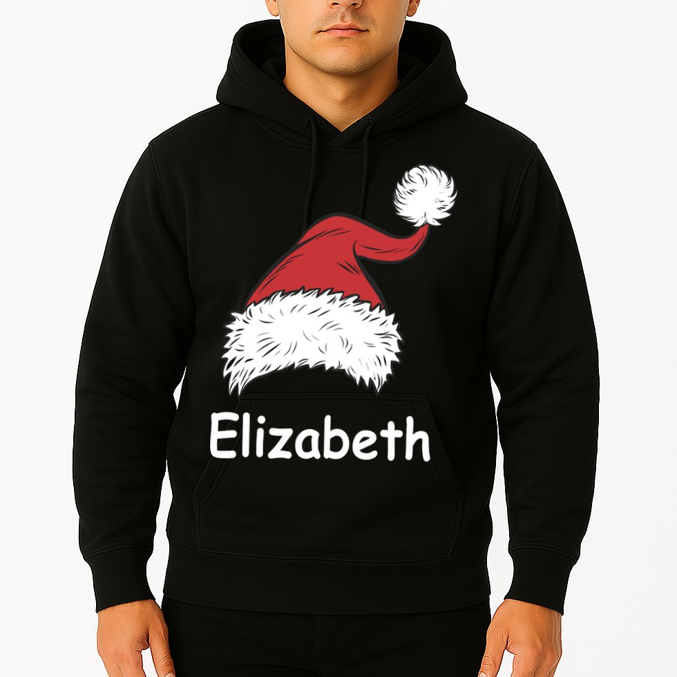 Personalized Matching Family Christmas Custom Hoodie