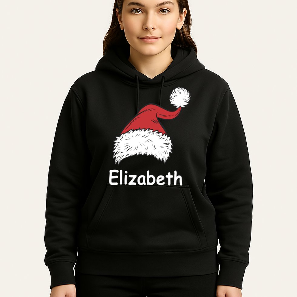 Personalized Matching Family Christmas Custom Hoodie