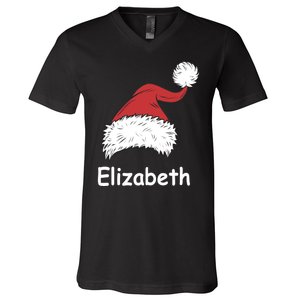 Personalized Matching Family Christmas Custom V-Neck T-Shirt