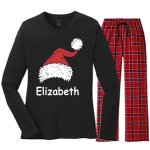 Personalized Matching Family Christmas Custom Women's Long Sleeve Flannel Pajama Set 