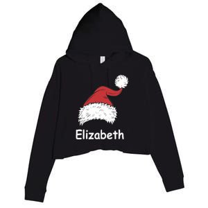 Personalized Matching Family Christmas Custom Crop Fleece Hoodie