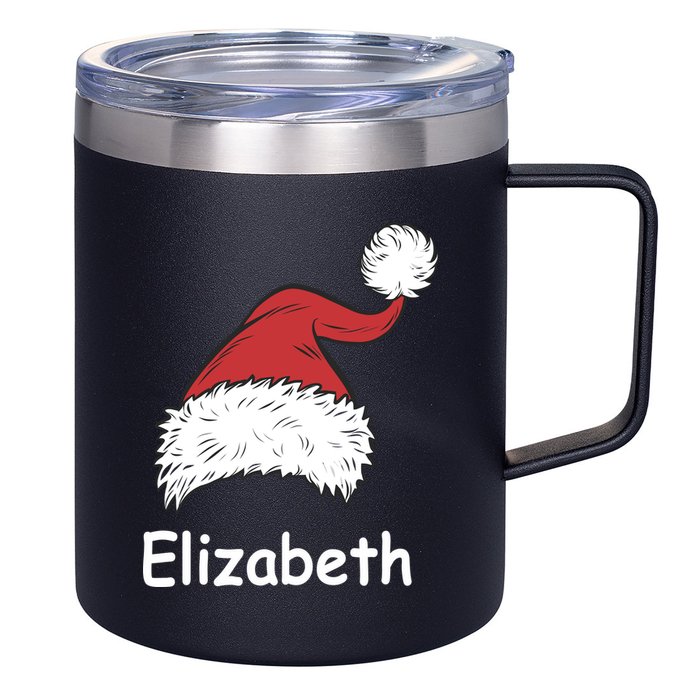 Personalized Matching Family Christmas Custom 12oz Stainless Steel Coffee Mug