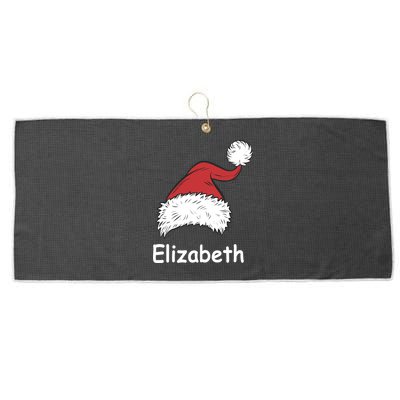 Personalized Matching Family Christmas Custom Large Microfiber Waffle Golf Towel