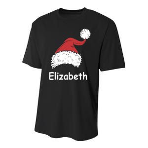 Personalized Matching Family Christmas Custom Youth Performance Sprint T-Shirt