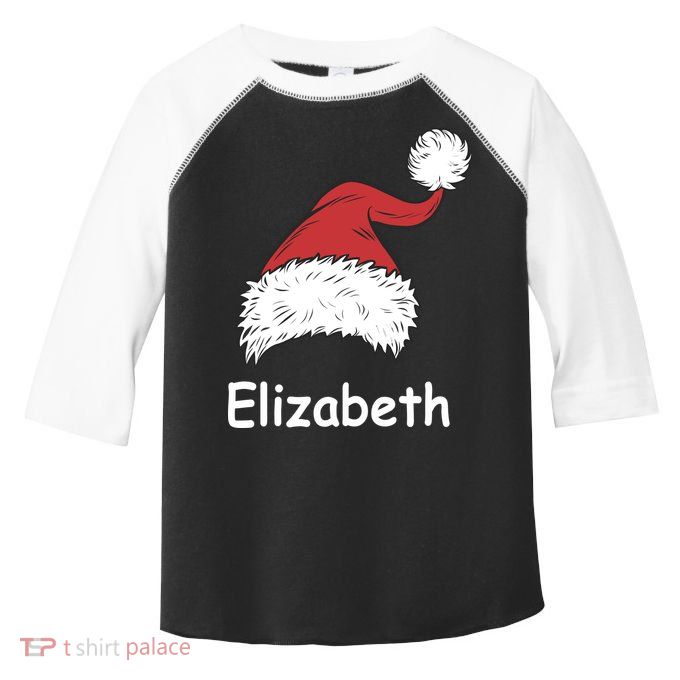 Personalized Matching Family Christmas Custom Toddler Fine Jersey T-Shirt