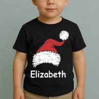 Personalized Matching Family Christmas Custom Toddler T-Shirt