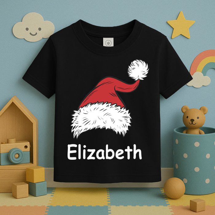 Personalized Matching Family Christmas Custom Toddler T-Shirt