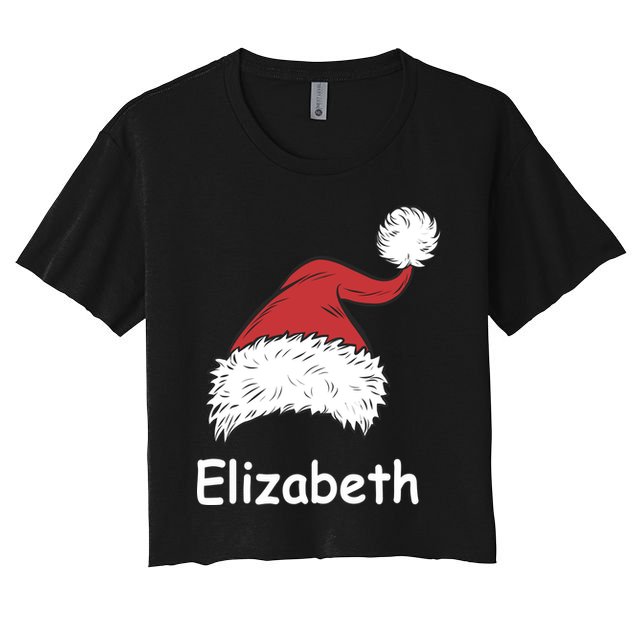 Personalized Matching Family Christmas Custom Crop Top