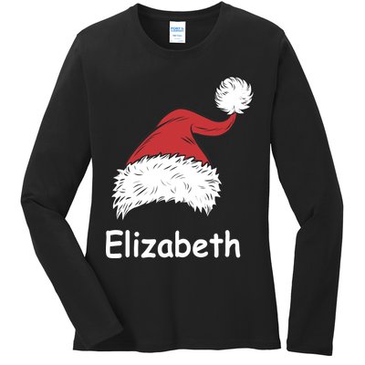 Personalized Matching Family Christmas Custom Ladies Long Sleeve Shirt