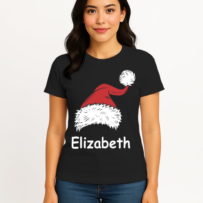 Personalized Matching Family Christmas Custom Womens T-Shirt