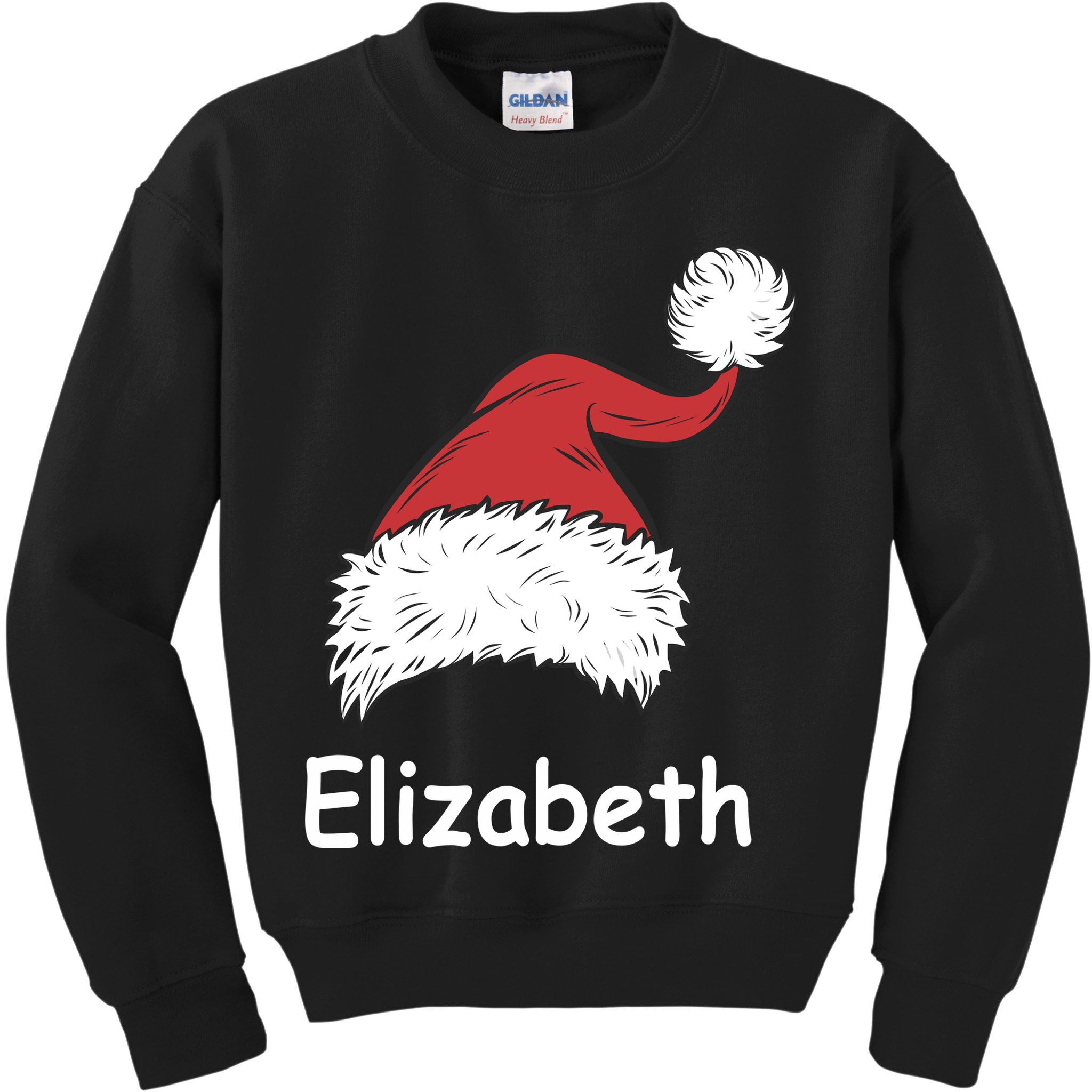 Personalized Matching Family Christmas Custom Kids Sweatshirt