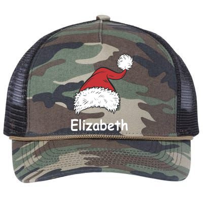 Personalized Matching Family Christmas Custom Retro Rope Trucker Hat Cap