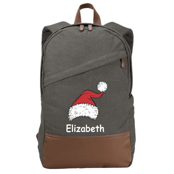 Personalized Matching Family Christmas Custom Cotton Canvas Backpack
