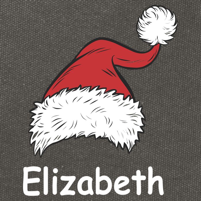 Personalized Matching Family Christmas Custom Cotton Canvas Backpack