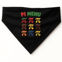 Pie Menu Funny Pi Day Pi 3 USA-Made Doggie Bandana