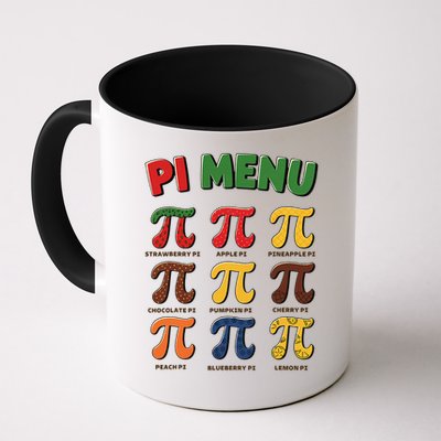 Pie Menu Funny Pi Day Pi 3 Coffee Mug