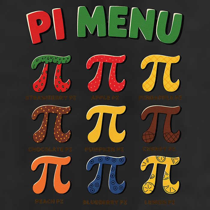 Pie Menu Funny Pi Day Pi 3 Trucker Hat