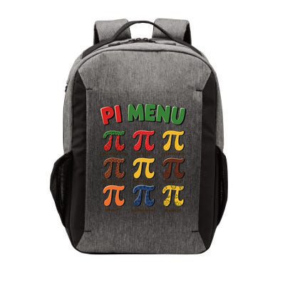 Pie Menu Funny Pi Day Pi 3 Vector Backpack