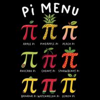Pie Menu Funny Pi Day Pi 3 7-Panel Snapback Hat