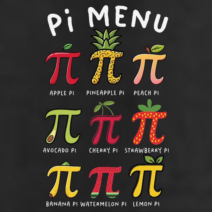Pie Menu Funny Pi Day Pi 3 Trucker Hat