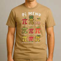 Pie Menu Funny Pi Day Pi 3 T-Shirt