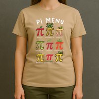 Pie Menu Funny Pi Day Pi 3 T-Shirt
