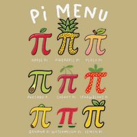 Pie Menu Funny Pi Day Pi 3 Button
