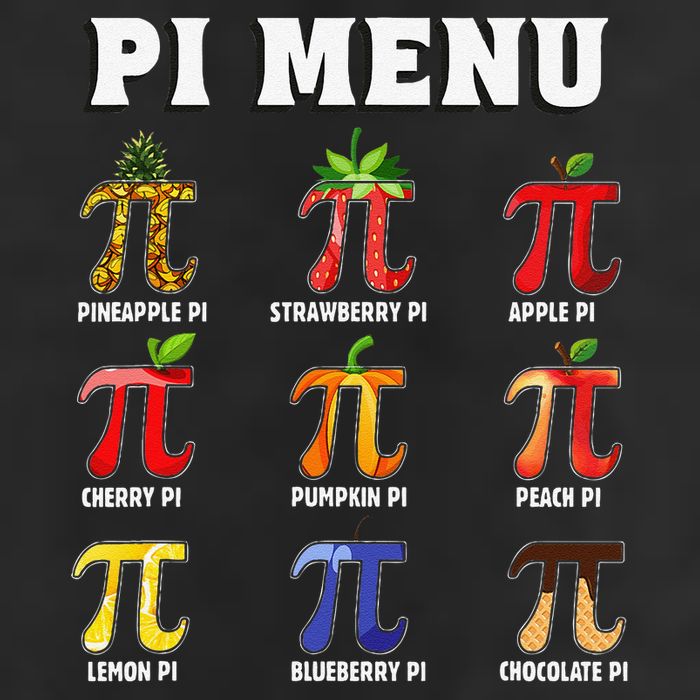 Pie Menu Funny Pi Day Pi 3 Trucker Hat