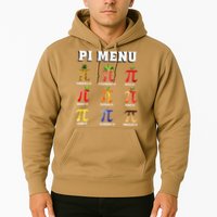 Pie Menu Funny Pi Day Pi 3 Hoodie