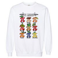 Pi Menu Funny Happy Pi Day For Fruits Loverr Pi Symbol Teacher Math Lover Garment-Dyed Sweatshirt