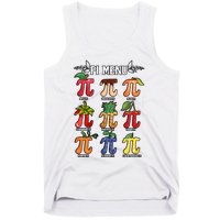 Pi Menu Funny Happy Pi Day For Fruits Loverr Pi Symbol Teacher Math Lover Tank Top