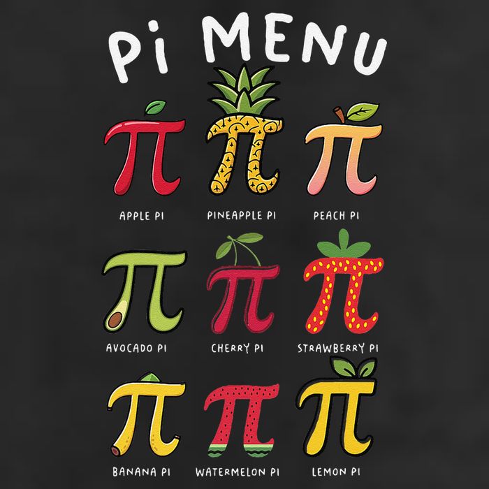 Pie Menu Funny Pi Day Pi 3 Trucker Hat