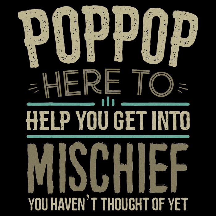 Poppop Mischief From Grandchildren Fathers Day Poppop Cooling Performance Crew T-Shirt