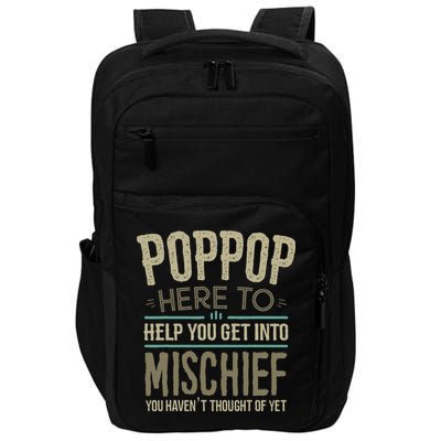 Poppop Mischief From Grandchildren Fathers Day Poppop Impact Tech Backpack