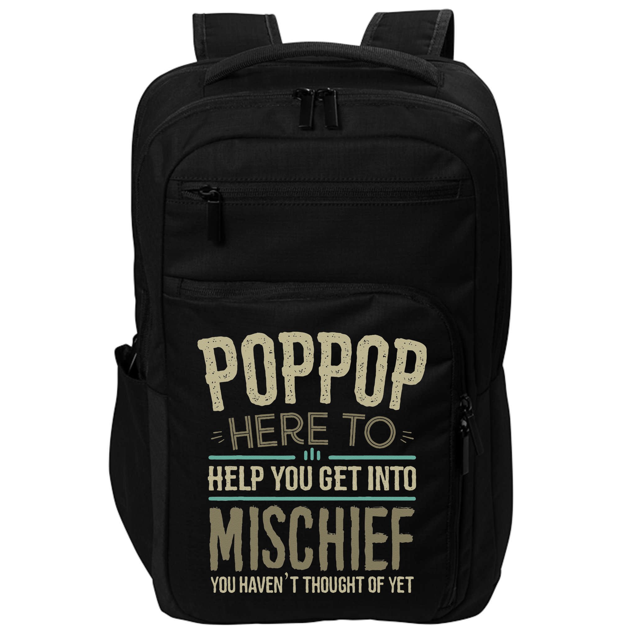 Poppop Mischief From Grandchildren Fathers Day Poppop Impact Tech Backpack