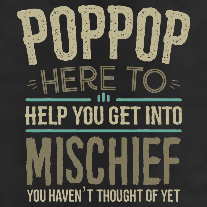 Poppop Mischief From Grandchildren Fathers Day Poppop Adult Drive Performance Visor