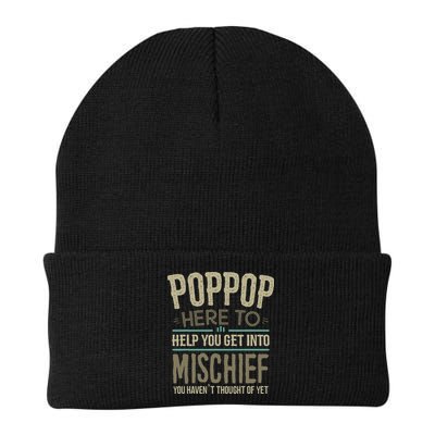 Poppop Mischief From Grandchildren Fathers Day Poppop Beanie