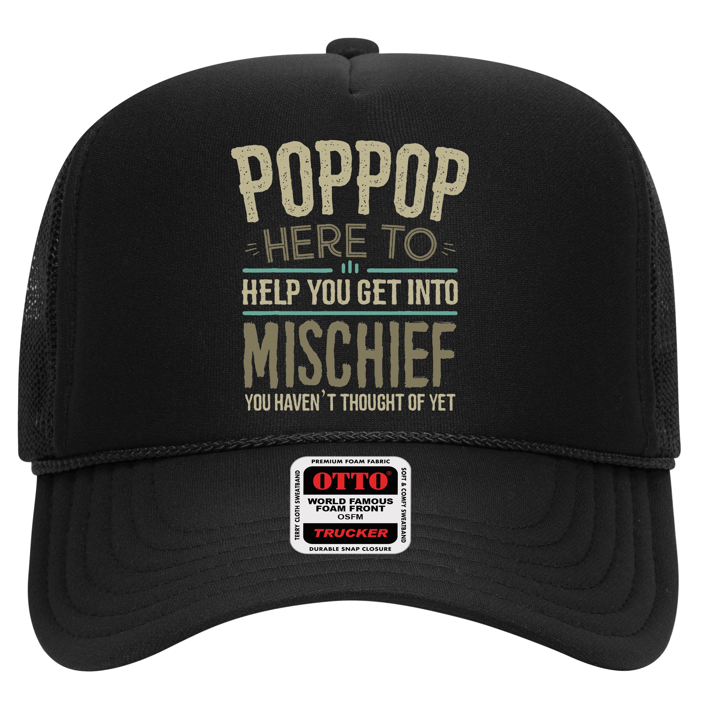 Poppop Mischief From Grandchildren Fathers Day Poppop Hat