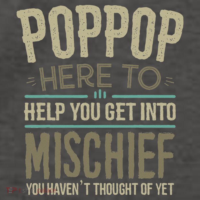 Poppop Mischief From Grandchildren Fathers Day Poppop Vector Backpack