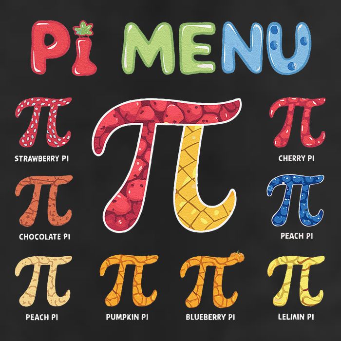 Pie Menu Funny Pi Day Pi 3 Cool Comfort Performance Bucket Hat