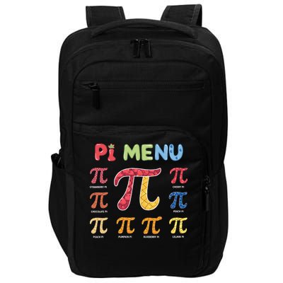 Pie Menu Funny Pi Day Pi 3 Impact Tech Backpack
