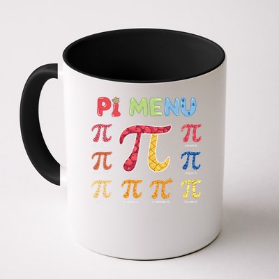 Pie Menu Funny Pi Day Pi 3 Coffee Mug