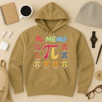 Pie Menu Funny Pi Day Pi 3 Hoodie