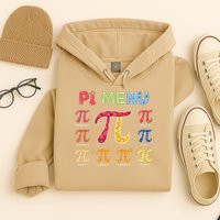 Pie Menu Funny Pi Day Pi 3 Hoodie