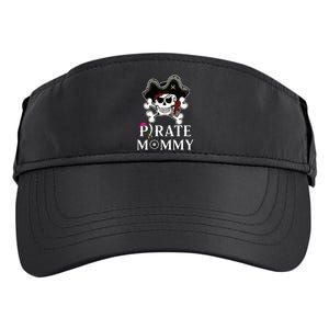 Pirate Mommy Funny Pirate Mom Adult Drive Performance Visor