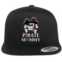 Pirate Mommy Funny Pirate Mom Flat Bill Trucker Hat