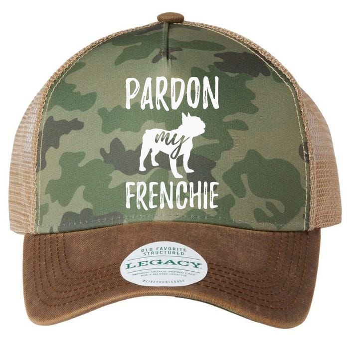 Pardon My Frenchie French Bulldog Owner Frenchie Gift Legacy Tie Dye Trucker Hat